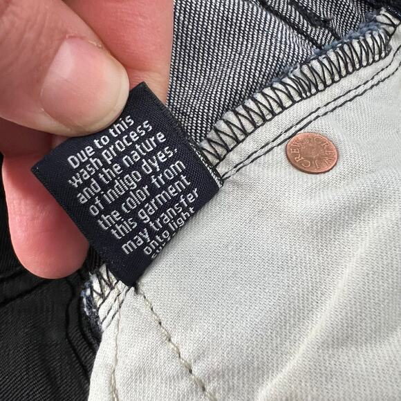 J Crew Matchstick Straight Leg Jeans Denim Blue Button Zip Pocket Ankle Sz 31R - Picture 7 of 7